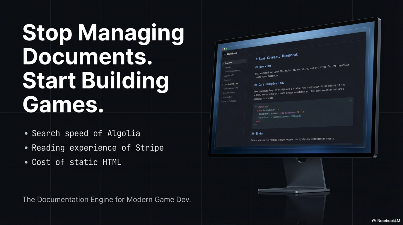 Stop Managing Documents — value proposition